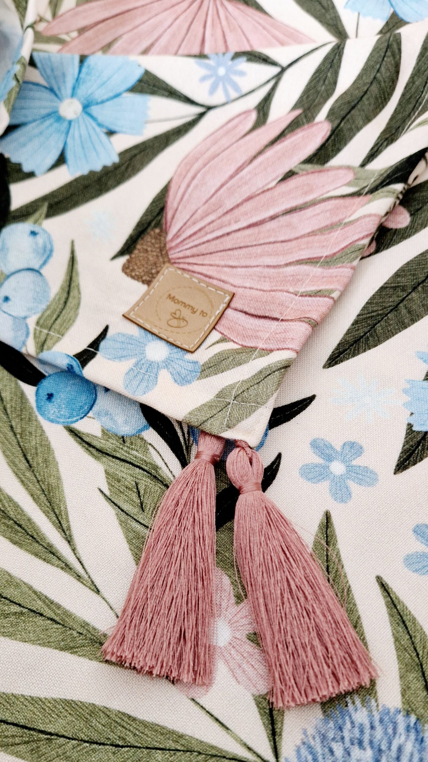 Otulacz bambusowy - Retro Garden - obrazek 4