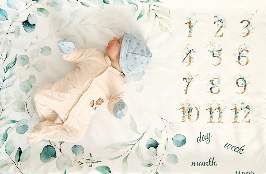 Fotomata Green Garden- Kocyk wielofunkcyjny - obrazek 4