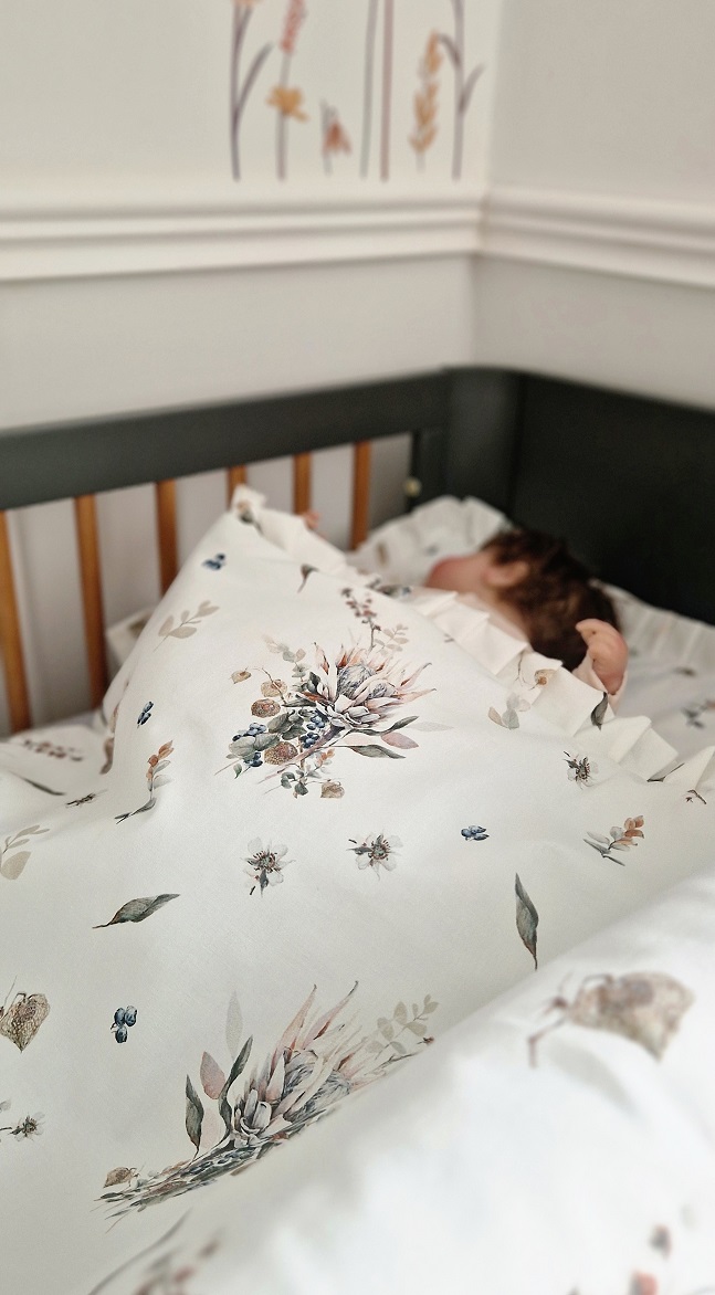 Komplet pościeli z plisowaną falbanką Romantic Autumn - obrazek 7