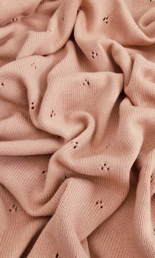 Kocyk Brudny Róż - obrazek 6