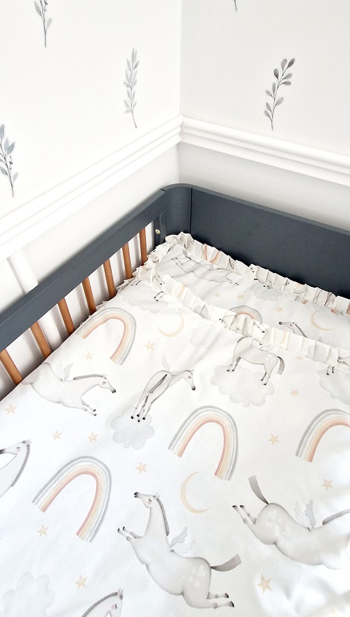 Komplet pościeli z plisowaną falbanką Pegasus - obrazek 5