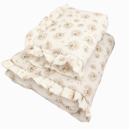 Pościel 2-częściowa z miękkiego muślinu - Dmuchawce