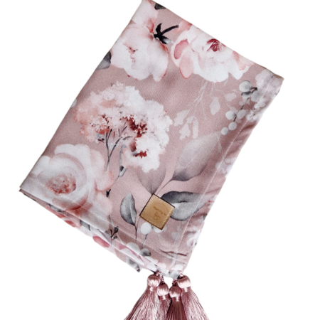 Otulacz bambusowy- Powder Roses