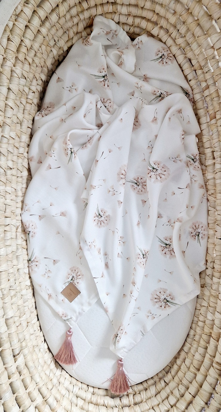 Otulacz bambusowy- Dmuchawce - obrazek 2