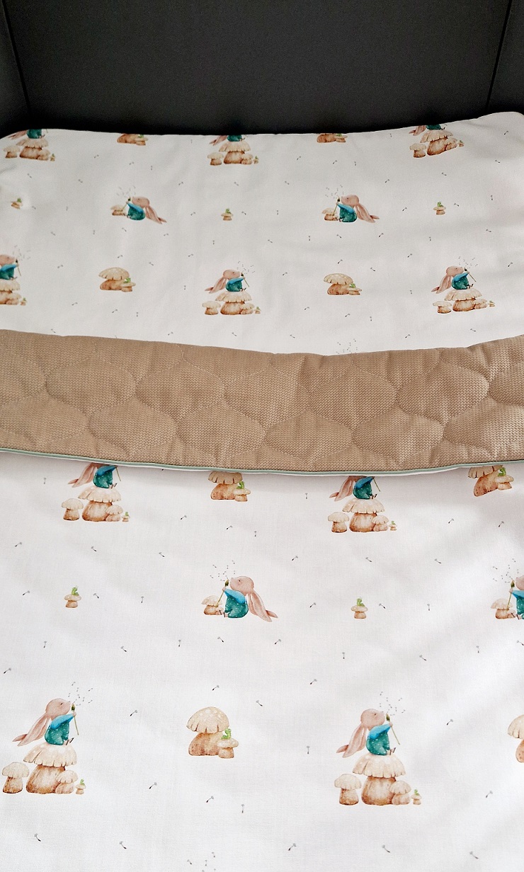 Komplet pościeli Króliczek z dmuchawcem & Beige - obrazek 4