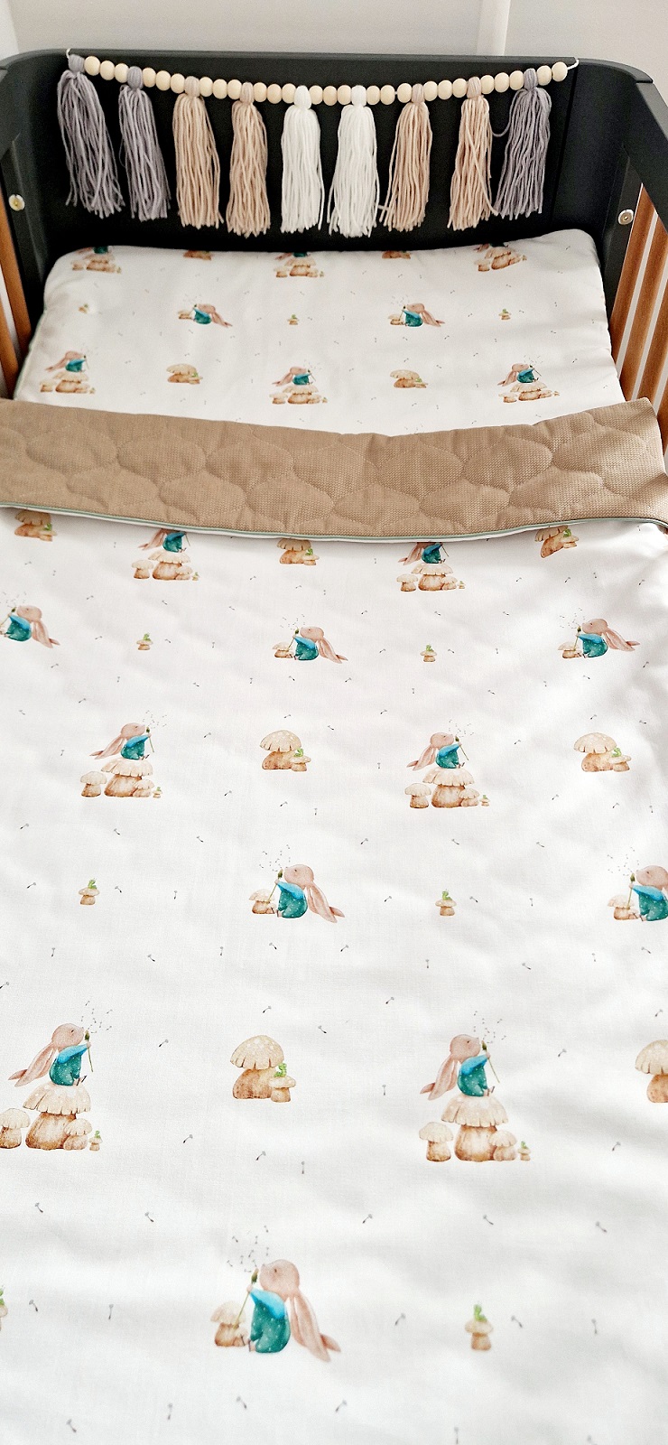Komplet pościeli Króliczek z dmuchawcem & Beige - obrazek 3