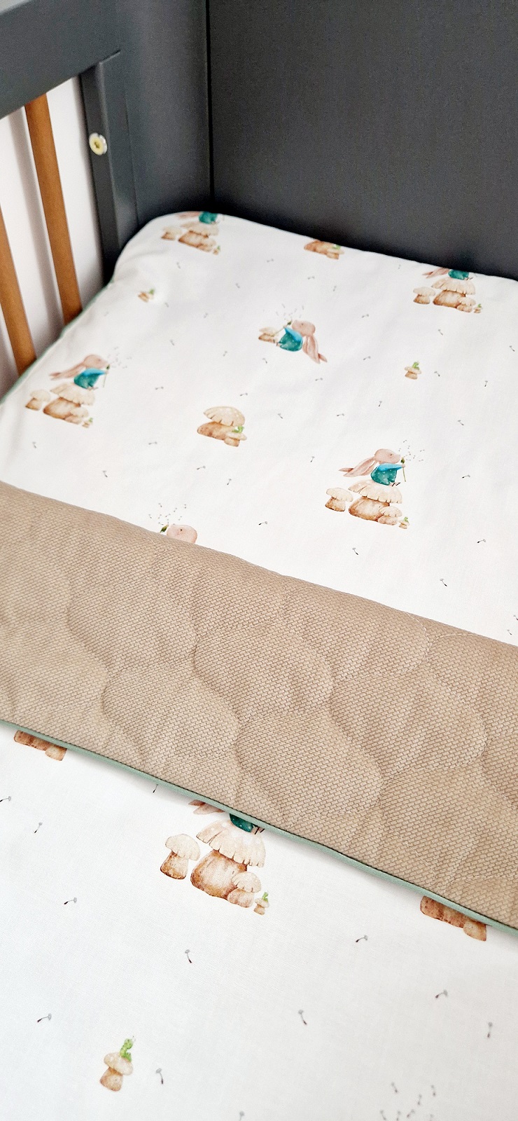 Komplet pościeli Króliczek z dmuchawcem & Beige - obrazek 2