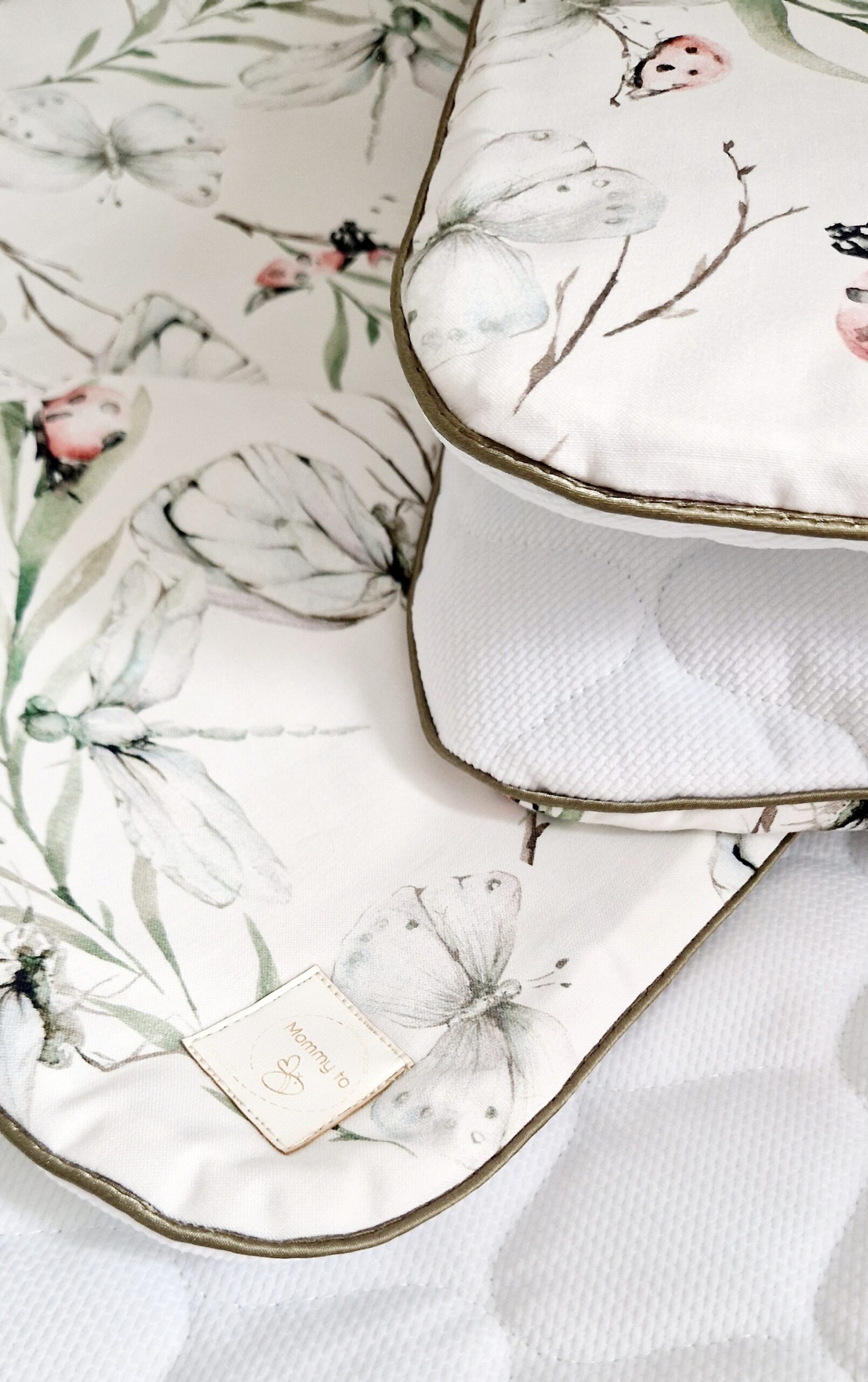 Komplet pościeli Motyle i biedronki & White - obrazek 6