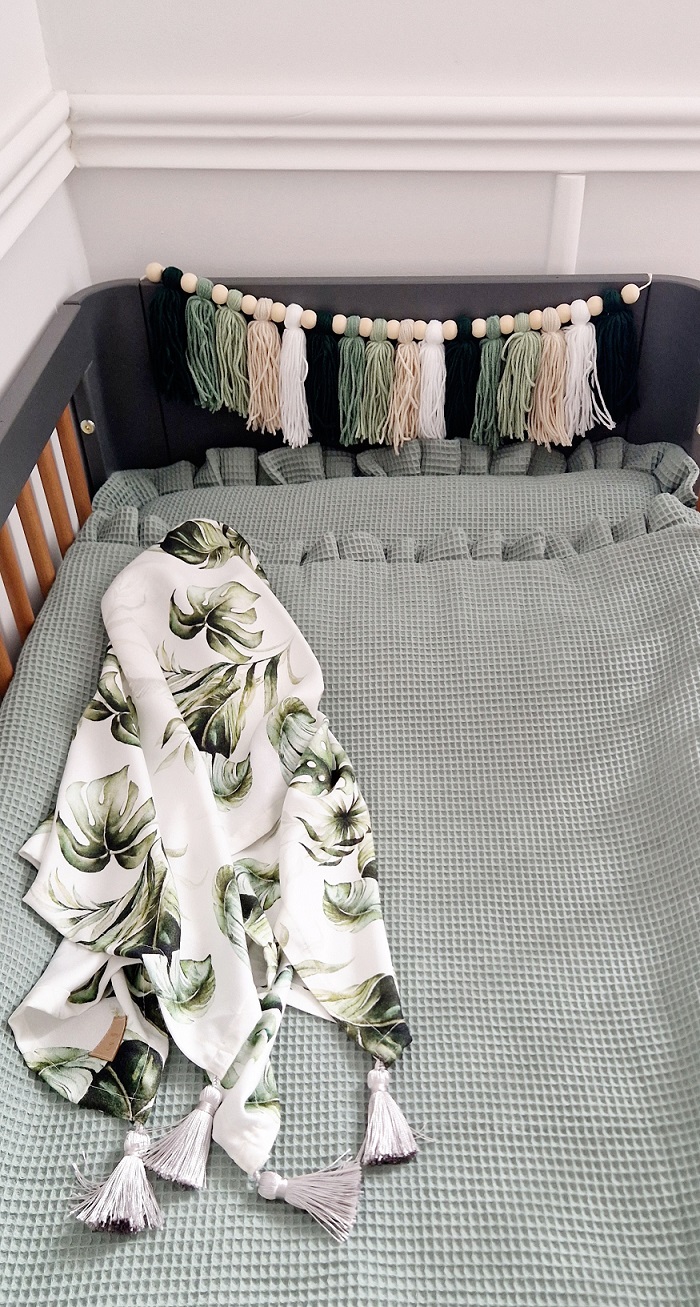 Otulacz bambusowy- Monstera - obrazek 4