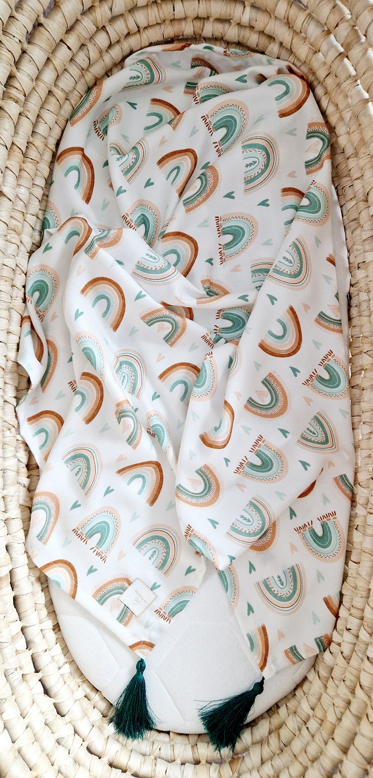 Otulacz bambusowy - Rainbows - obrazek 2