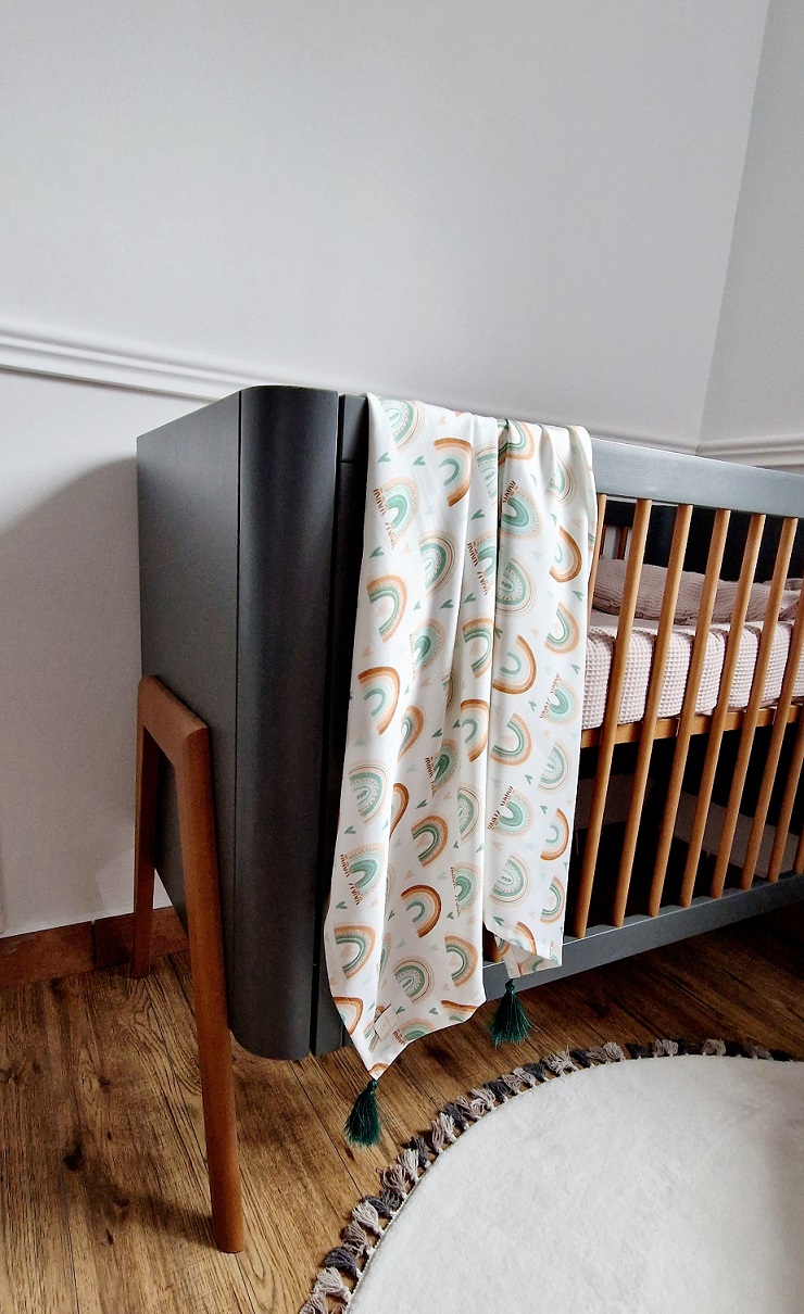 Otulacz bambusowy - Rainbows - obrazek 3