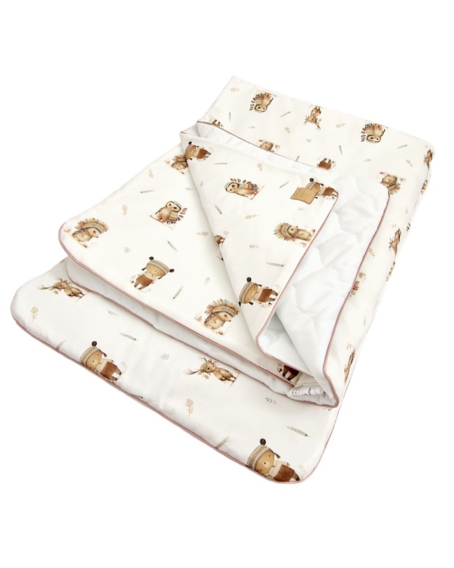 Komplet pościeli Boho Animals & White