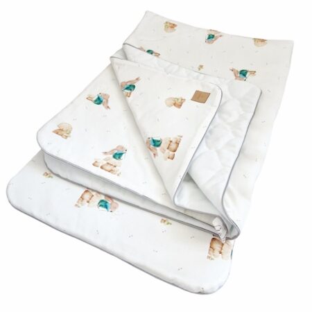 Komplet pościeli Króliczek z dmuchawcem & White