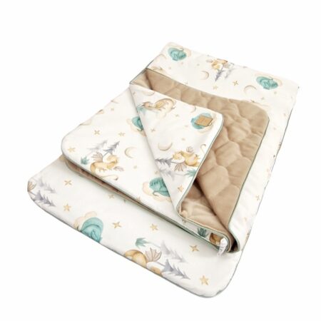 Komplet pościeli Smoki & Beige