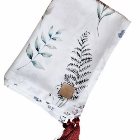 Otulacz bambusowy- Maki i paprocie