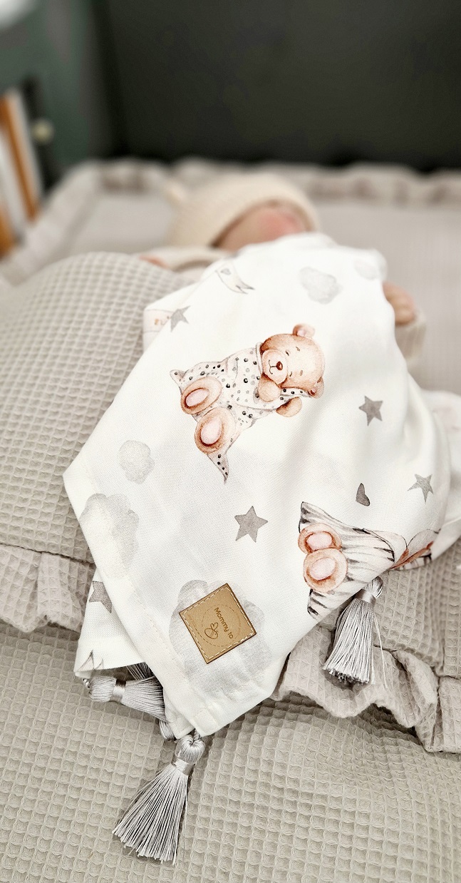 Otulacze bambusowe z chwostami