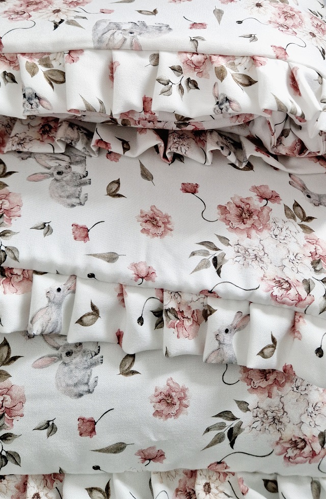 Komplet pościeli bambusowej Bunny & Flowers Bambus 100% - obrazek 6