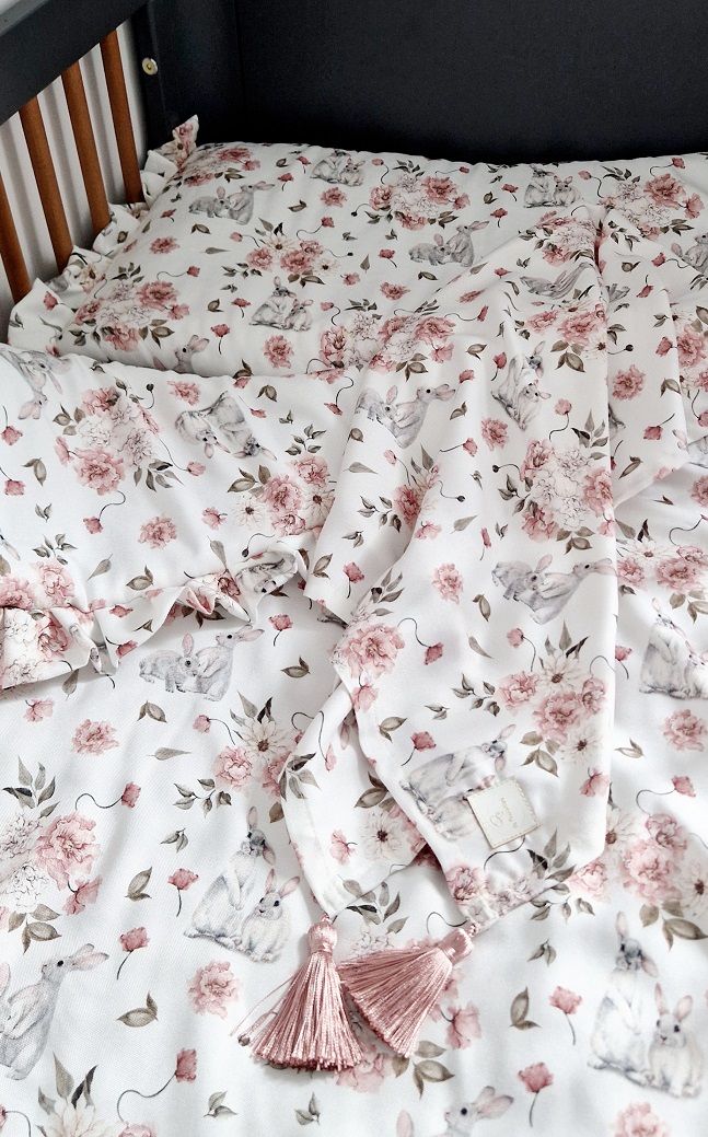 Komplet pościeli bambusowej Bunny & Flowers Bambus 100% - obrazek 7