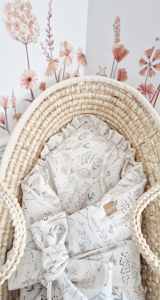 Rożek niemowlęcy Beżowa łąka - obrazek 4