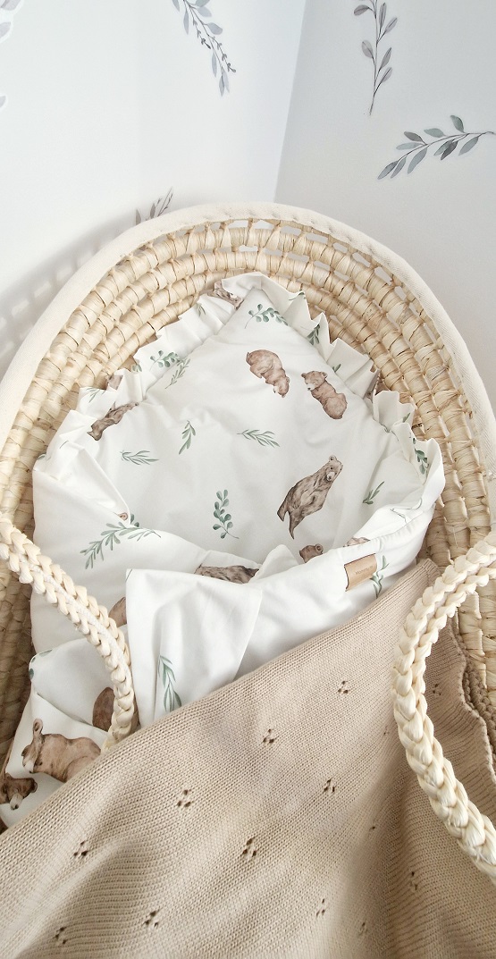 Rożek niemowlęcy Niedźwiadki i gałązki - obrazek 4