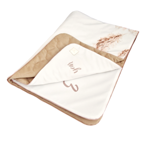 Fotomata Trawy Pampasowe- Kocyk wielofunkcyjny