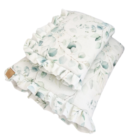 Pościel 2-częściowa z miękkiego muślinu - Green Garden