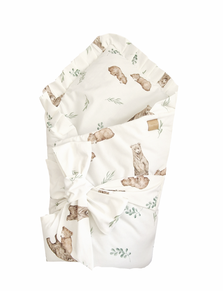 Rożek niemowlęcy Niedźwiadki i gałązki