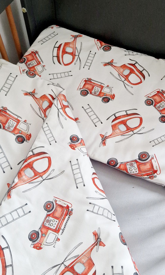 Komplet pościeli z wypustką Straż Pożarna - obrazek 5