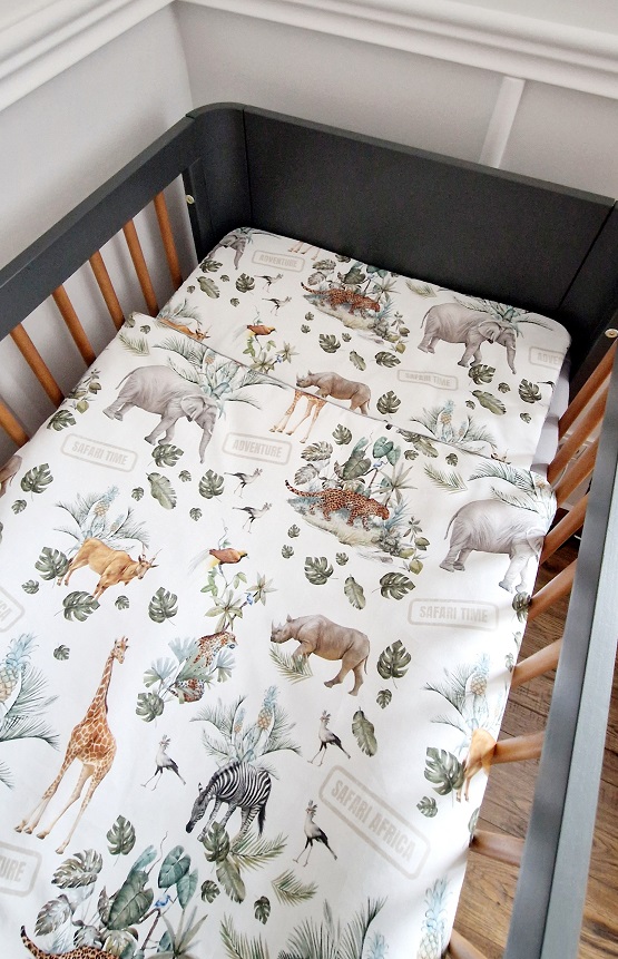Komplet pościeli z wypustką Safari - obrazek 6