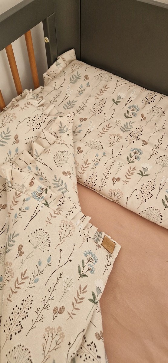 Komplet pościeli bambusowej Beżowa łąka - obrazek 5