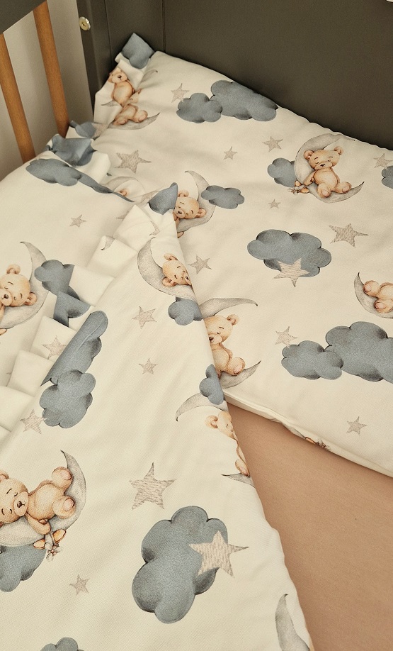 Komplet pościeli bambusowej Sleeping Teddy - obrazek 3