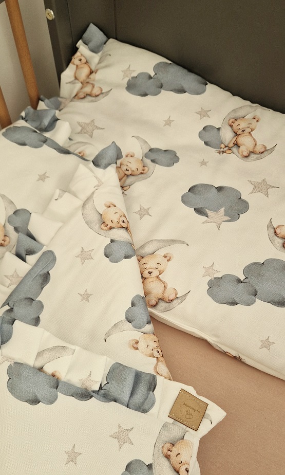 Komplet pościeli bambusowej Sleeping Teddy - obrazek 2