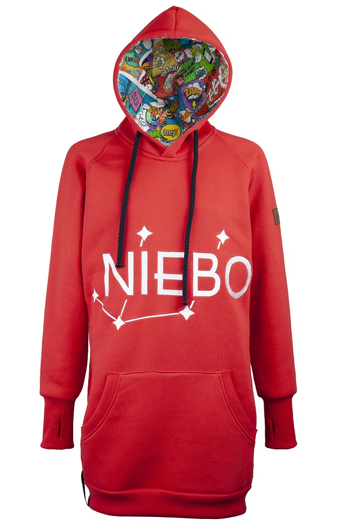 Bluza Niebo Unisex Red Komiks