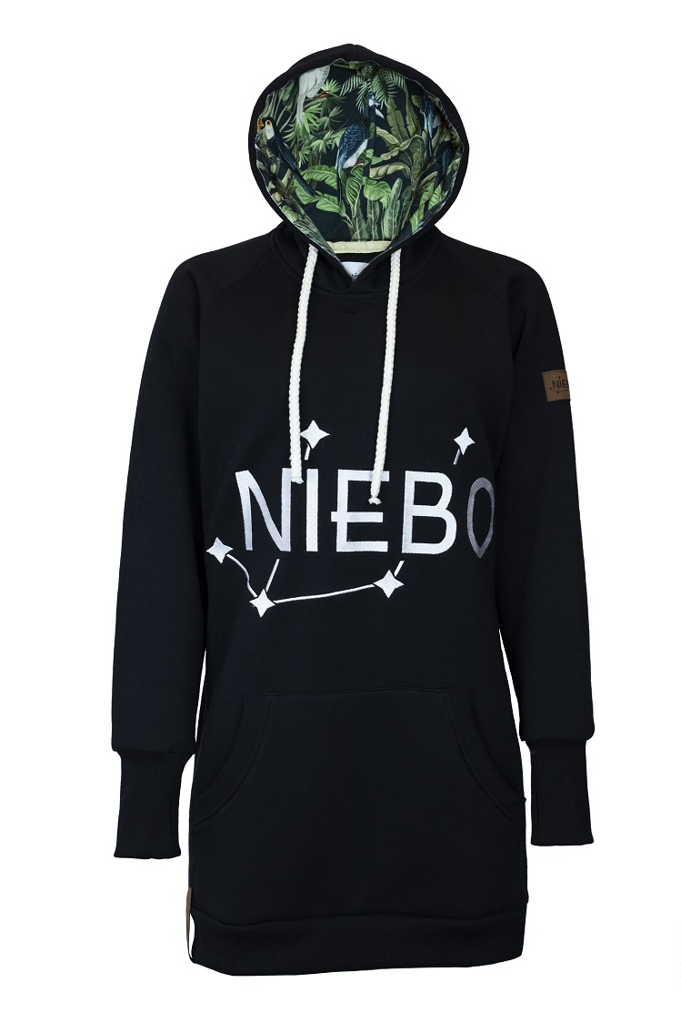 Bluza Niebo Unisex Black Tropic