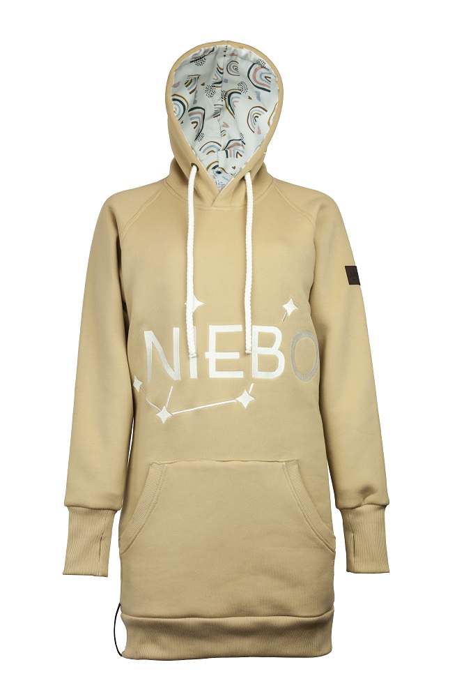Bluza Niebo Unisex Beige Rainbow