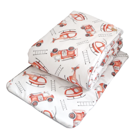 Komplet pościeli z wypustką Straż Pożarna