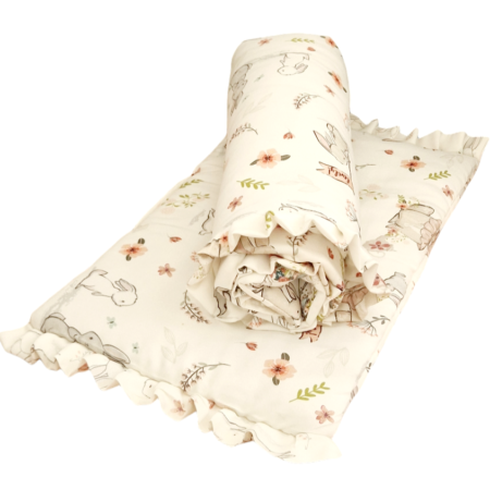 Komplet pościeli bambusowej Królicza łąka