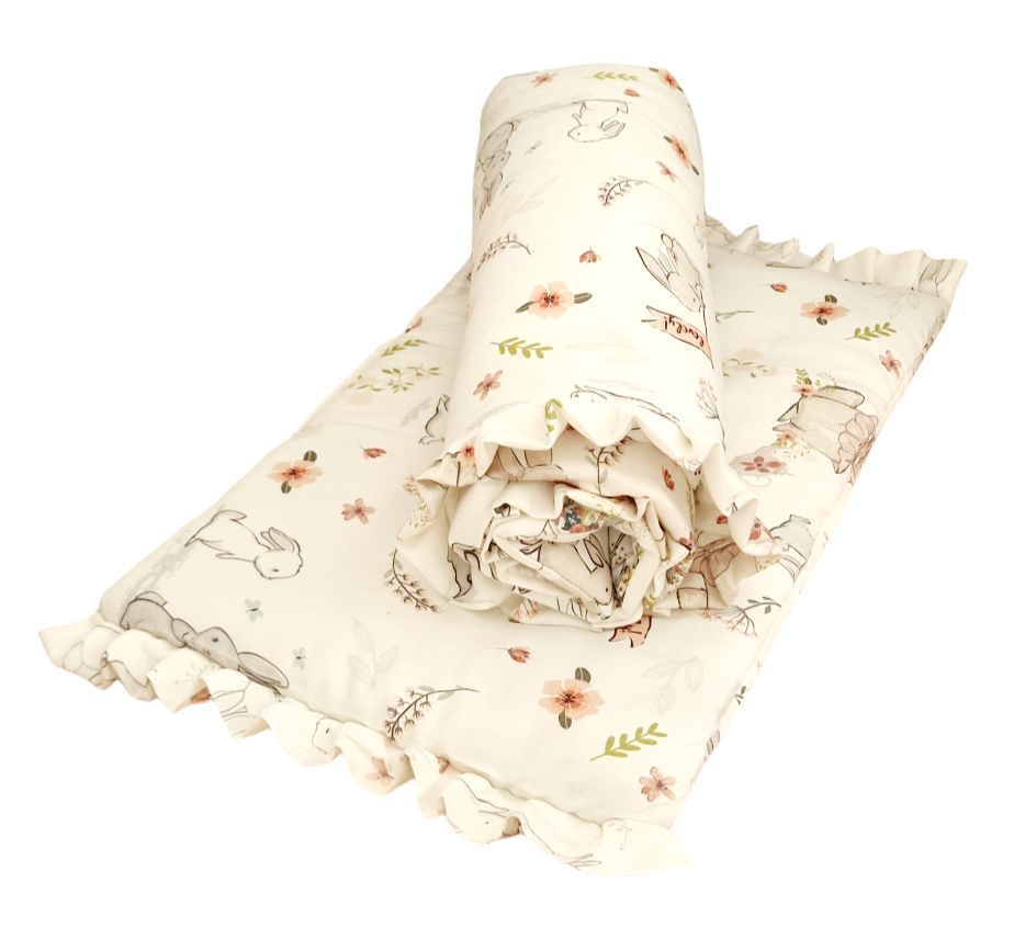 Komplet pościeli bambusowej Królicza łąka