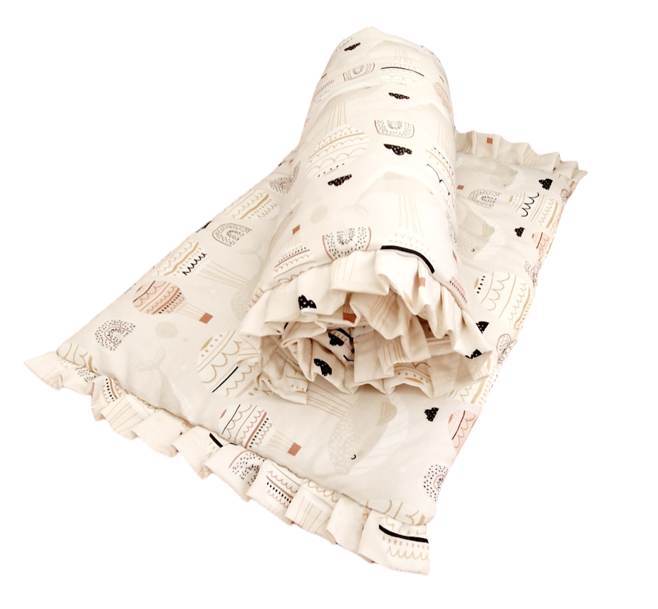 Komplet pościeli bambusowej Wieloryby i balony